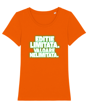 Ediție limitată. Valoare nelimitată  Bright Orange
