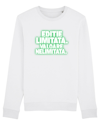 Ediție limitată. Valoare nelimitată  White