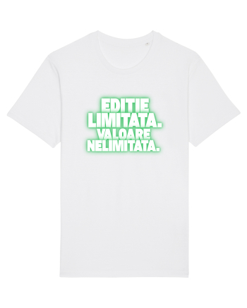 Ediție limitată. Valoare nelimitată  White