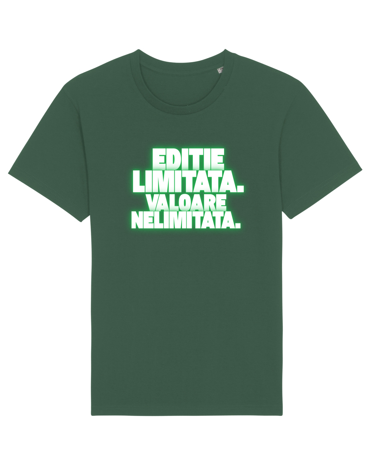 Tricou mânecă scurtă Unisex Rocker Bottle Green