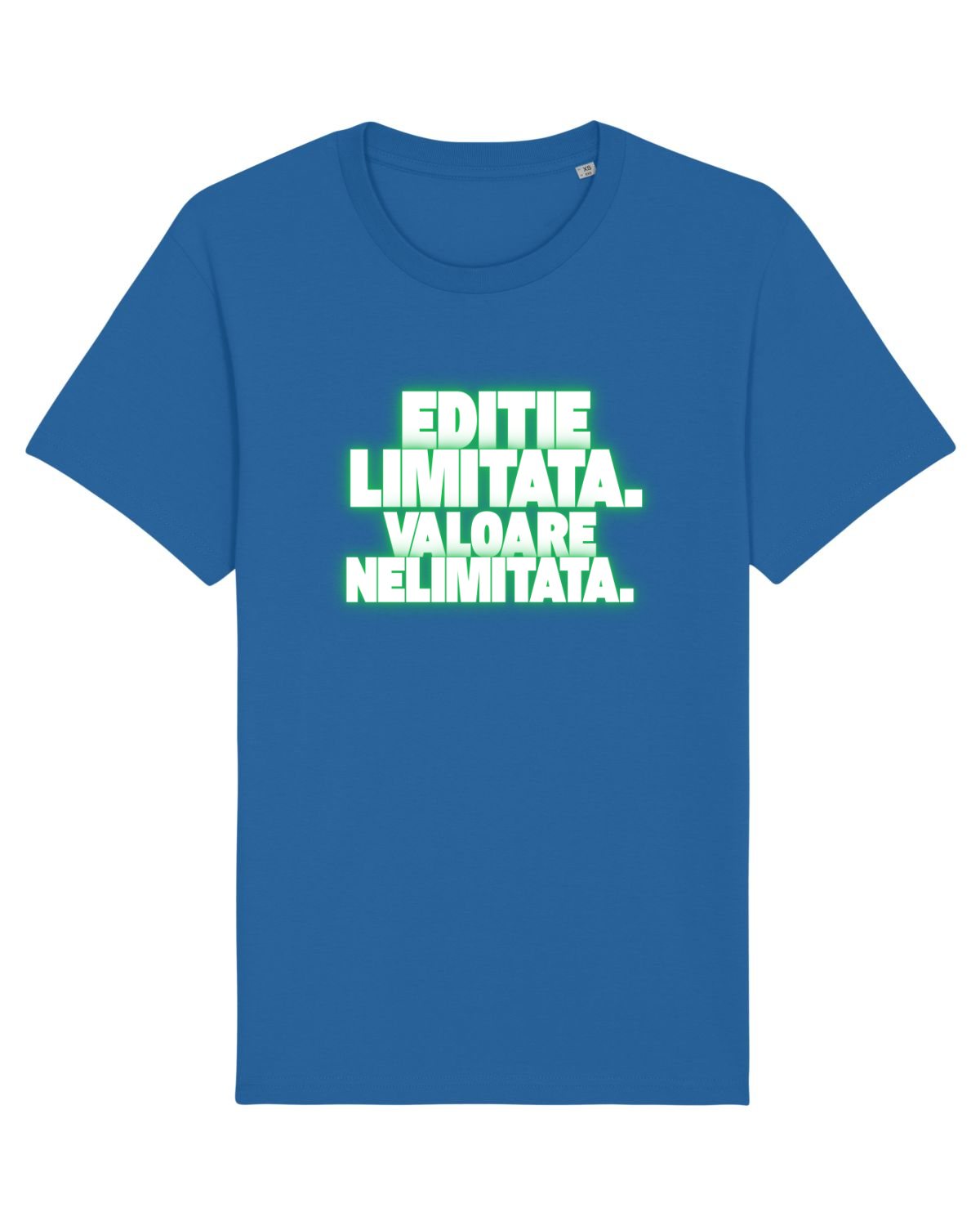 Tricou mânecă scurtă Unisex Rocker Royal Blue