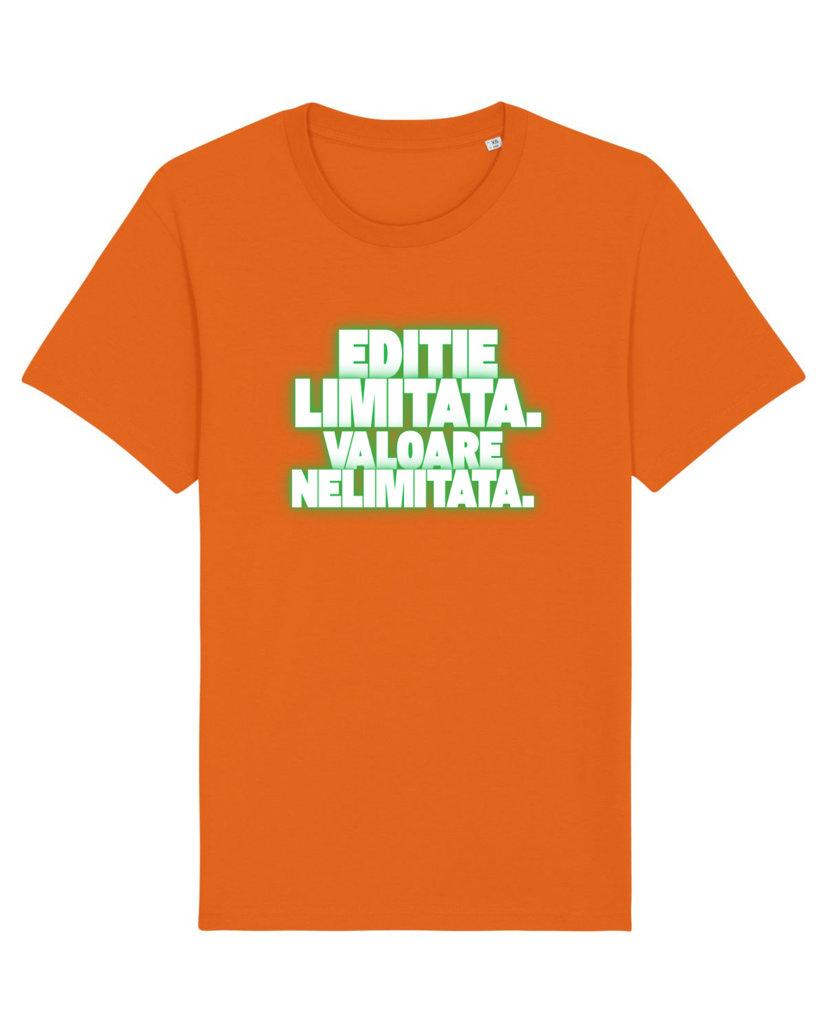 Tricou mânecă scurtă Unisex Rocker Bright Orange