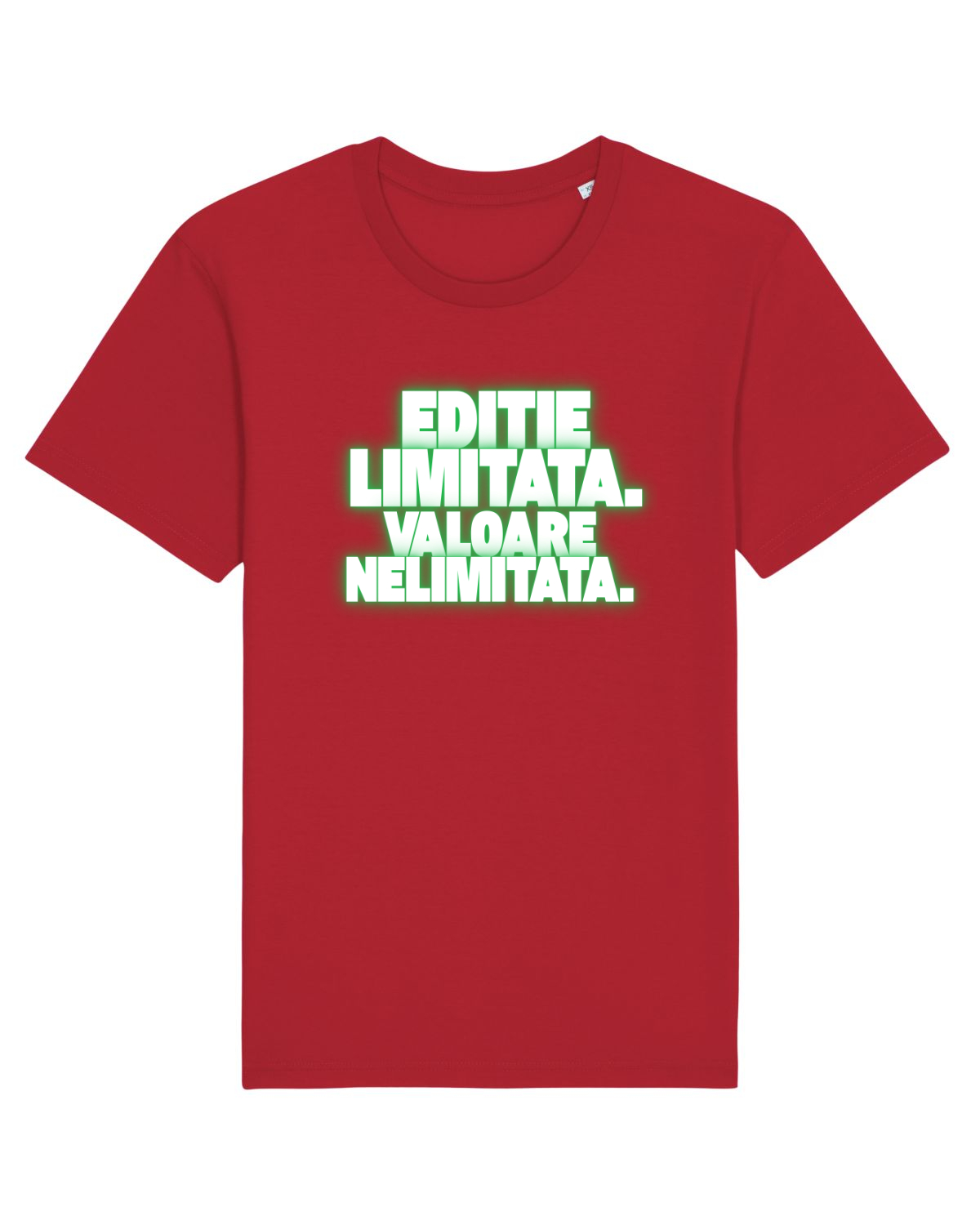 Tricou mânecă scurtă Unisex Rocker Red