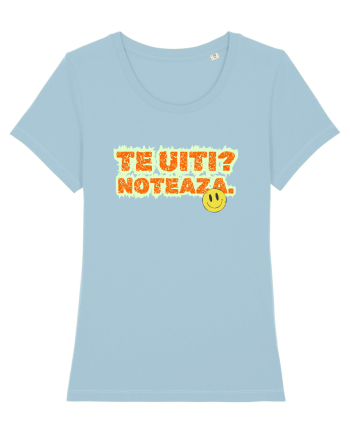 Te uiți? Notează  Sky Blue