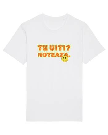 Te uiți? Notează  White