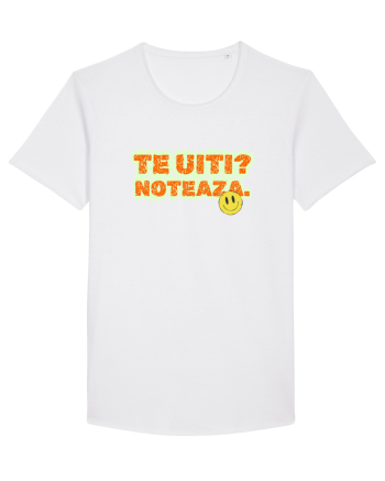 Te uiți? Notează  White