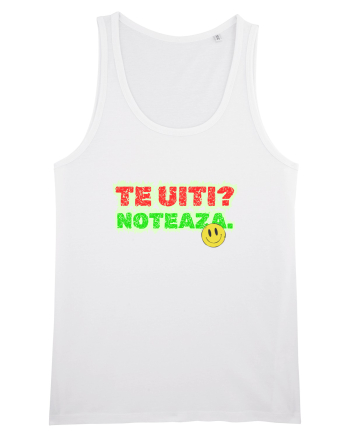 Te uiți? Notează  White