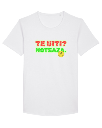 Te uiți? Notează  White