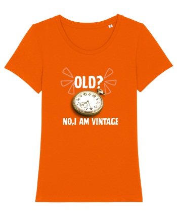 Old? No,I'm vitange  Bright Orange