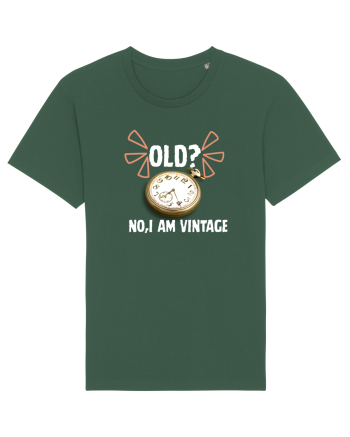 Old? No,I'm vitange  Bottle Green