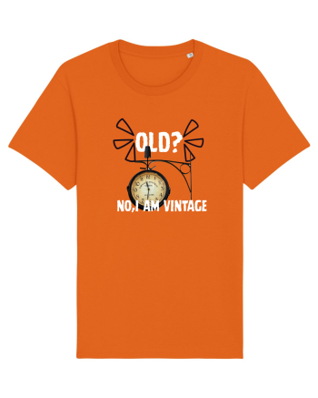 Old? No,I'm vitange  Bright Orange