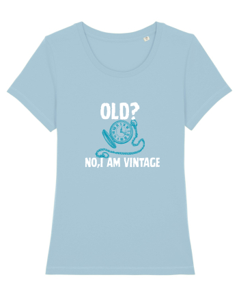 Old? No,I'm vitange  Sky Blue