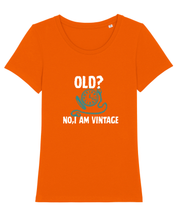 Old? No,I'm vitange  Bright Orange