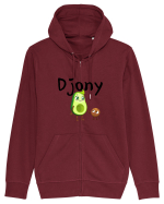 Djony Hanorac cu fermoar Unisex Connector