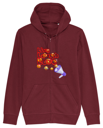 Live.Laugh.love Burgundy