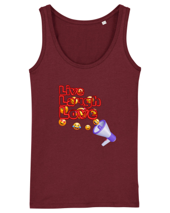 Live.Laugh.love Burgundy