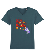 Live.Laugh.love Tricou mânecă scurtă guler V Bărbat Presenter