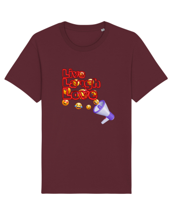 Live.Laugh.love Burgundy
