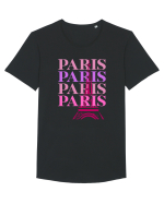 Paris Tricou mânecă scurtă guler larg Bărbat Skater