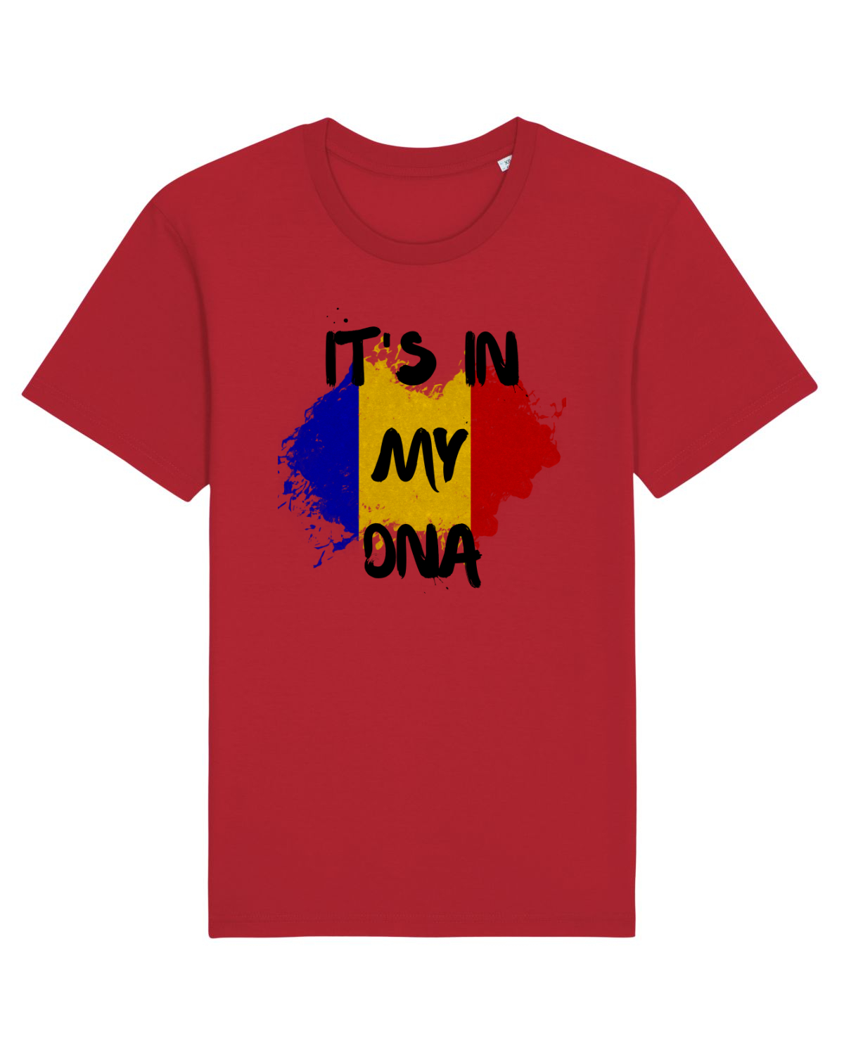Tricou mânecă scurtă Unisex Rocker Red