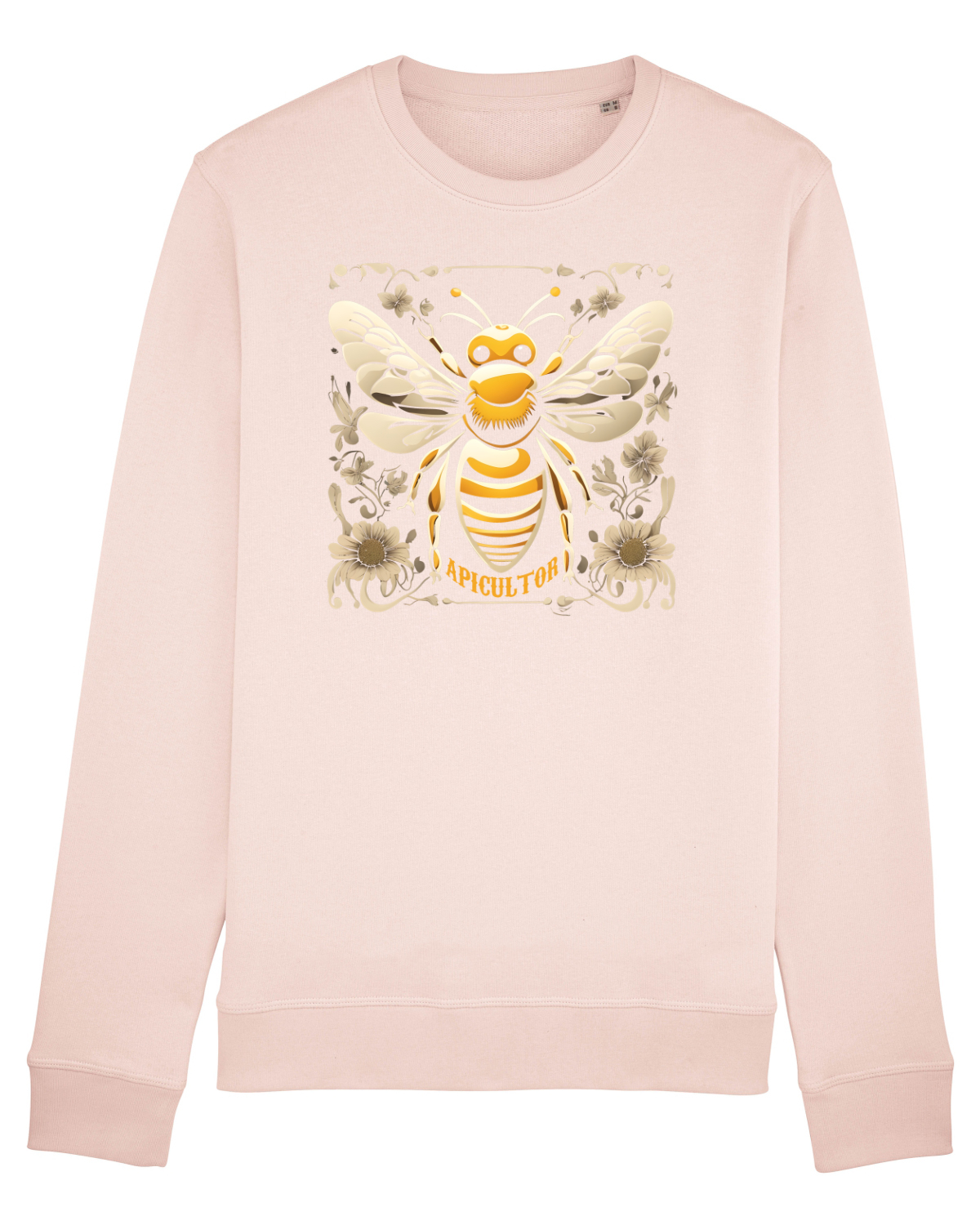Bluză mânecă lungă Unisex Rise Candy Pink