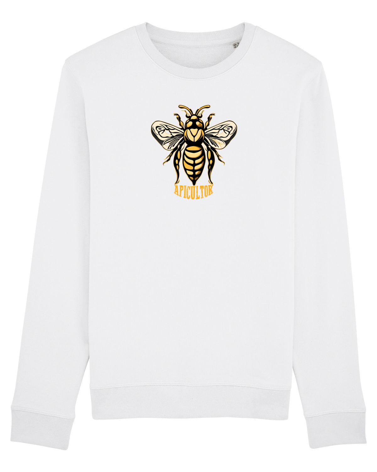 Bluză mânecă lungă Unisex Rise White