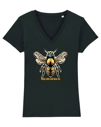 ALBINA 4 - KEEP CALM AND BUZZ ON Black