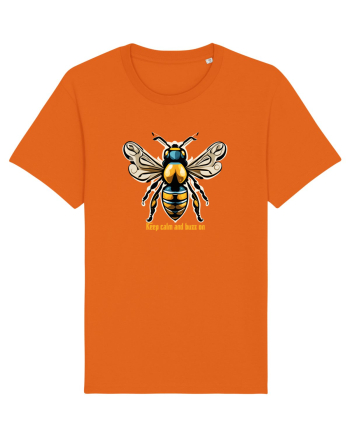 ALBINA 4 - KEEP CALM AND BUZZ ON Bright Orange