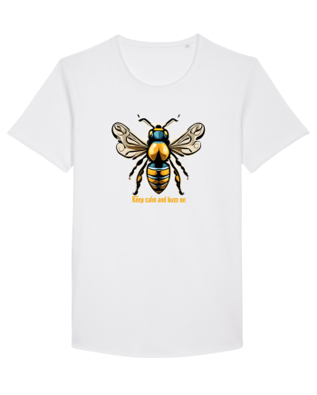 ALBINA 4 - KEEP CALM AND BUZZ ON White
