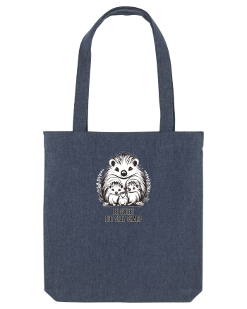 ARICI 3  MAMA & PUI - BE SWEET, BUT STAY SHARP! (FII DRAGUT, DAR NU FRAIER) Midnight Blue