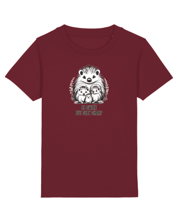 ARICI 3  MAMA & PUI - BE SWEET, BUT STAY SHARP! (FII DRAGUT, DAR NU FRAIER) Burgundy