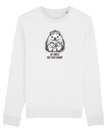 ARICI 3  MAMA & PUI - BE SWEET, BUT STAY SHARP! (FII DRAGUT, DAR NU FRAIER) White