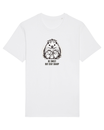ARICI 3  MAMA & PUI - BE SWEET, BUT STAY SHARP! (FII DRAGUT, DAR NU FRAIER) White