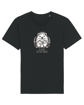 ARICI 3  MAMA & PUI - BE SWEET, BUT STAY SHARP! (FII DRAGUT, DAR NU FRAIER) Black