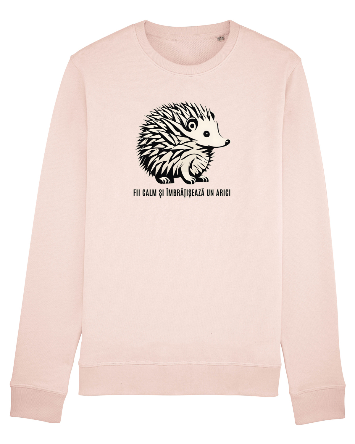Bluză mânecă lungă Unisex Rise Candy Pink