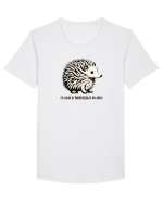 ARICI 4 - FII CALM SI IMBRATISEAZA UN ARICI Tricou mânecă scurtă guler larg Bărbat Skater