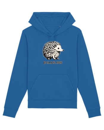 ARICI 5 - KEEP CALM AND HUG A HEDGEHOG Royal Blue