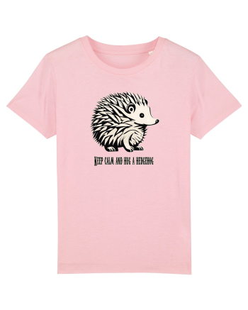 ARICI 5 - KEEP CALM AND HUG A HEDGEHOG Cotton Pink