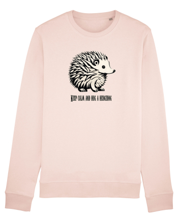 ARICI 5 - KEEP CALM AND HUG A HEDGEHOG Candy Pink