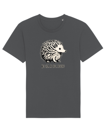 ARICI 5 - KEEP CALM AND HUG A HEDGEHOG Anthracite