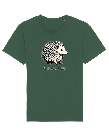 ARICI 5 - KEEP CALM AND HUG A HEDGEHOG Bottle Green