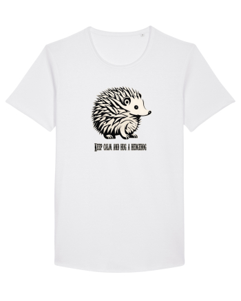 ARICI 5 - KEEP CALM AND HUG A HEDGEHOG White