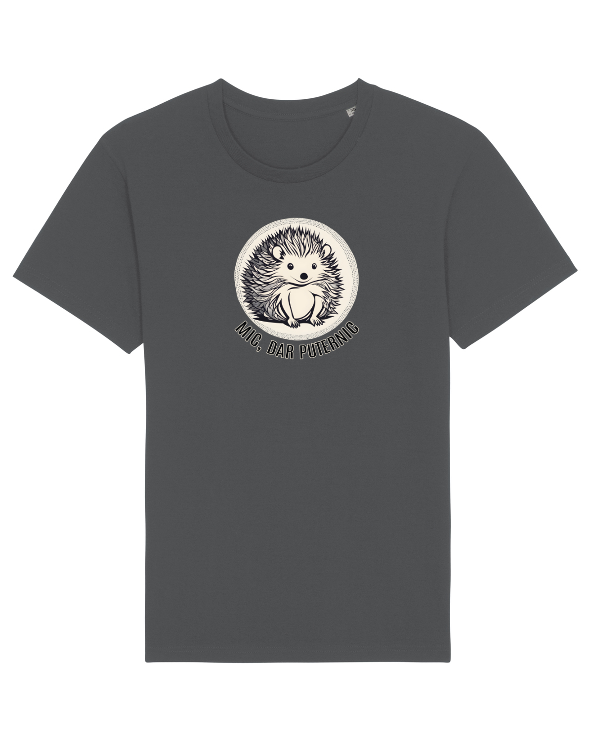 Tricou mânecă scurtă Unisex Rocker Anthracite