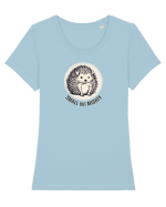 ARICI 7 - SMALL, BUT MIGHTY Tricou mânecă scurtă guler larg fitted Damă Expresser