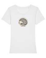 ARICI 8- MY SPIRIT ANIMAL Tricou mânecă scurtă guler larg fitted Damă Expresser