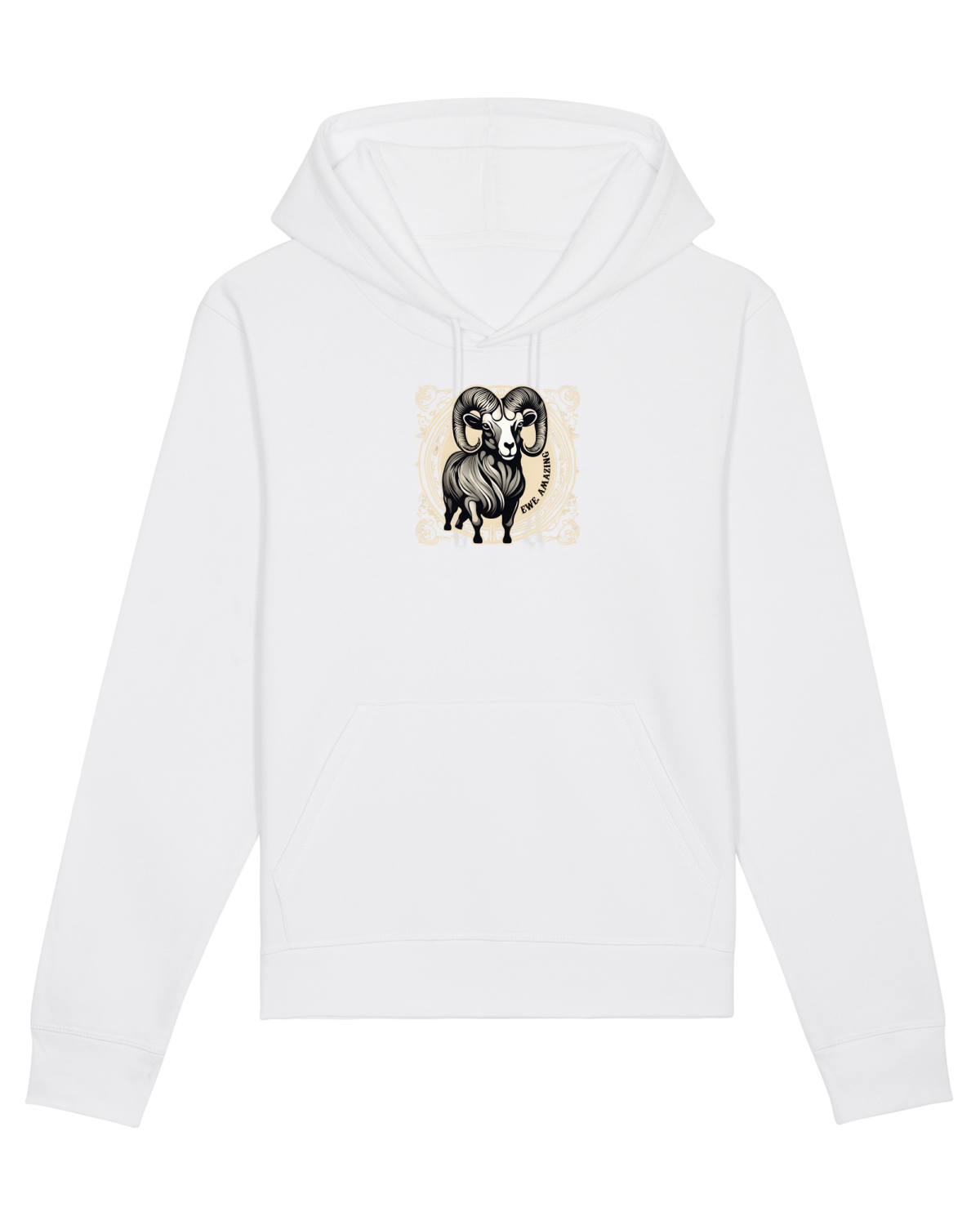 Hanorac Unisex Drummer White