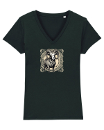 BERBEC 2 - EWE, AMAZING! Tricou mânecă scurtă guler V Damă Evoker