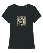 BERBEC 2 - EWE, AMAZING! Tricou mânecă scurtă guler larg fitted Damă Expresser