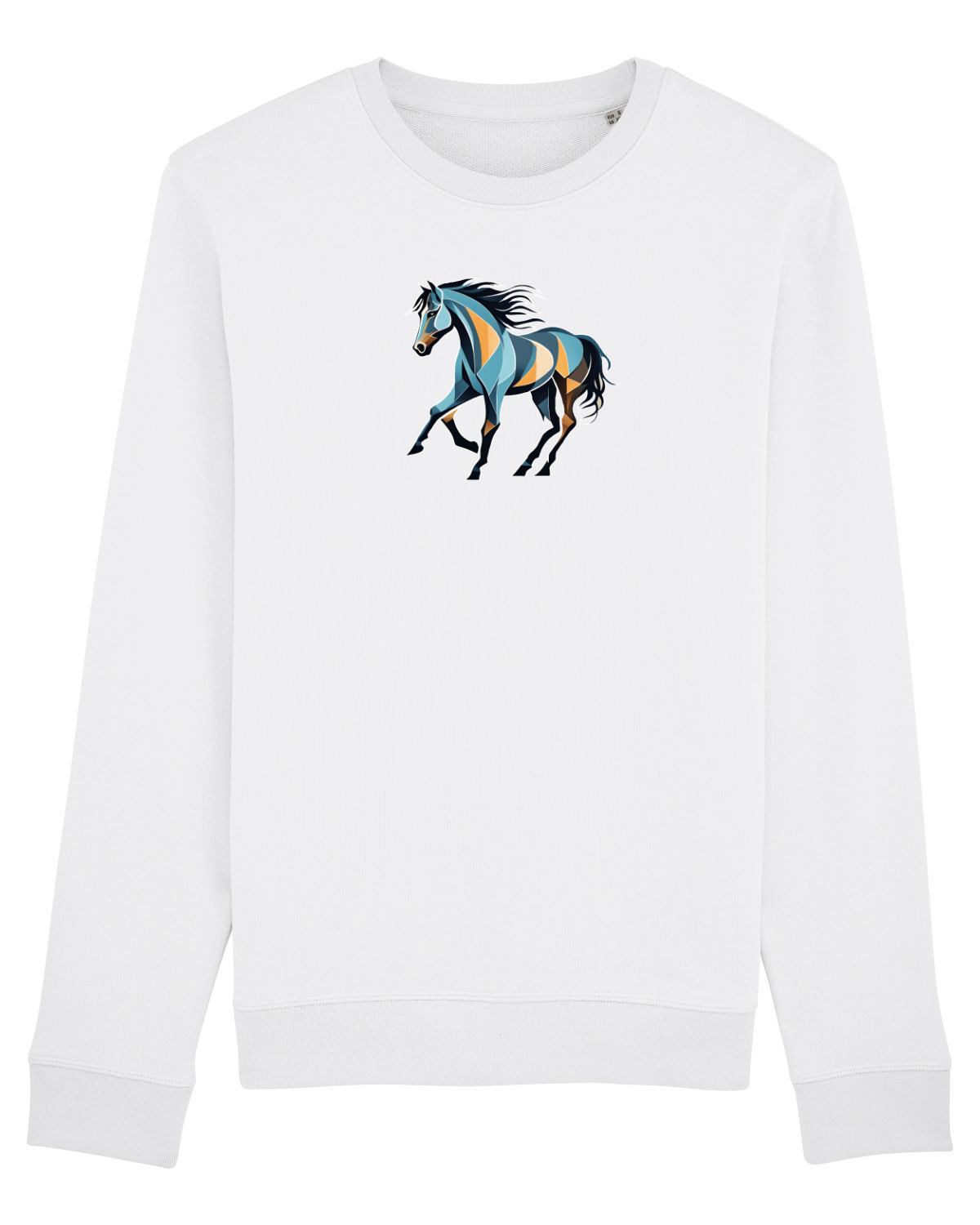 Bluză mânecă lungă Unisex Rise White