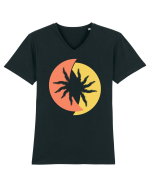 Tarantula Tricou mânecă scurtă guler V Bărbat Presenter
